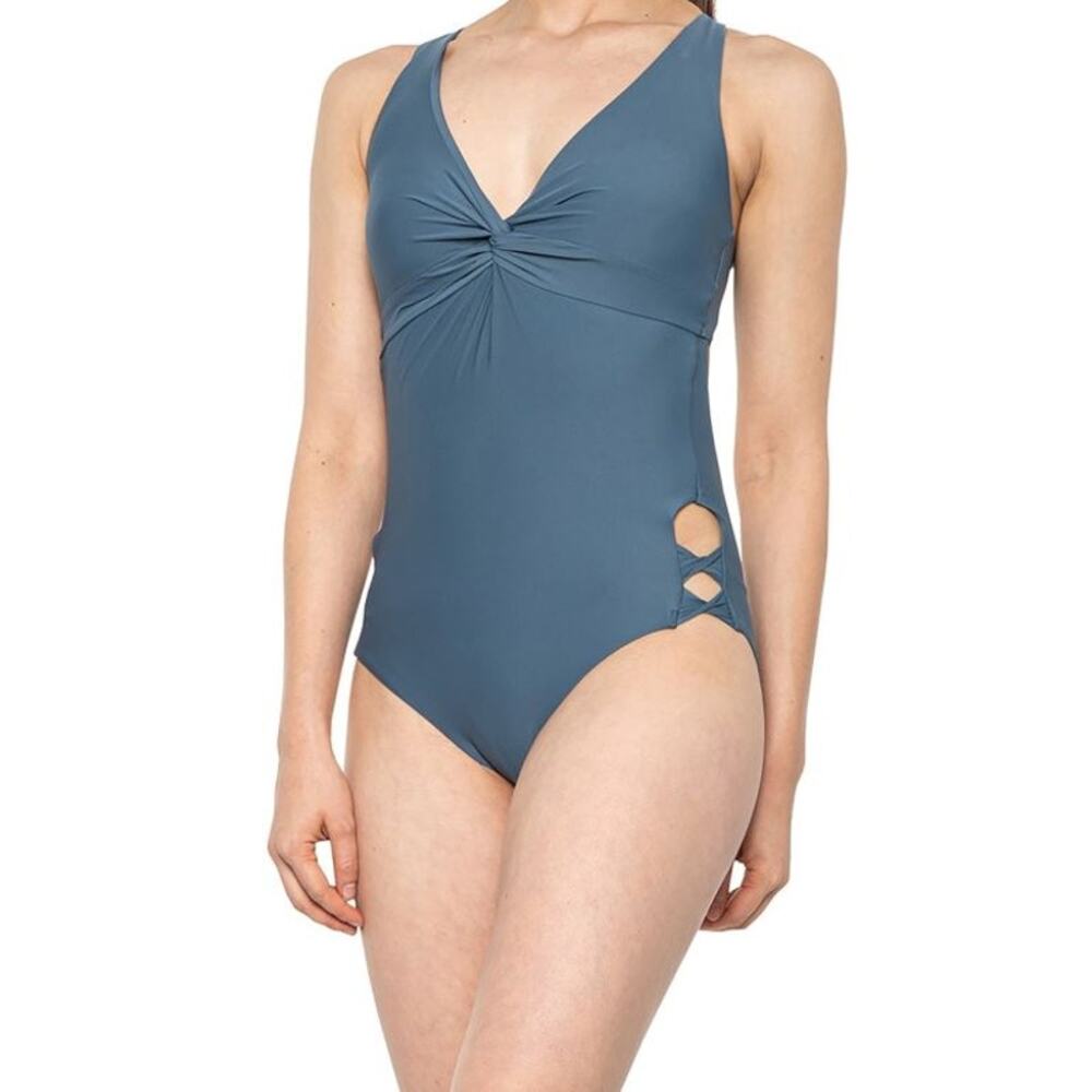 prAna Rhette Jersey One-Piece Swimsuit size X-SMALL